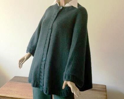 Poncho oder Jacke