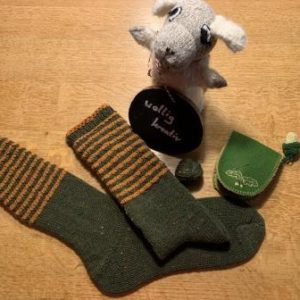 Anleitung Socken Trekking XXL mit Streifenblockmuster