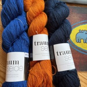 Atelier Zitron Traumseide uni – 100 g Strang
