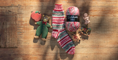 Atelier Zitron Trekking Weihnachtsedition XXL Sockengarn 100 g Knäuel