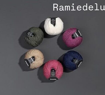 NEUE FARBEN Januar 2025 Atelier Zitron Ramie - 50 g Knäuel
